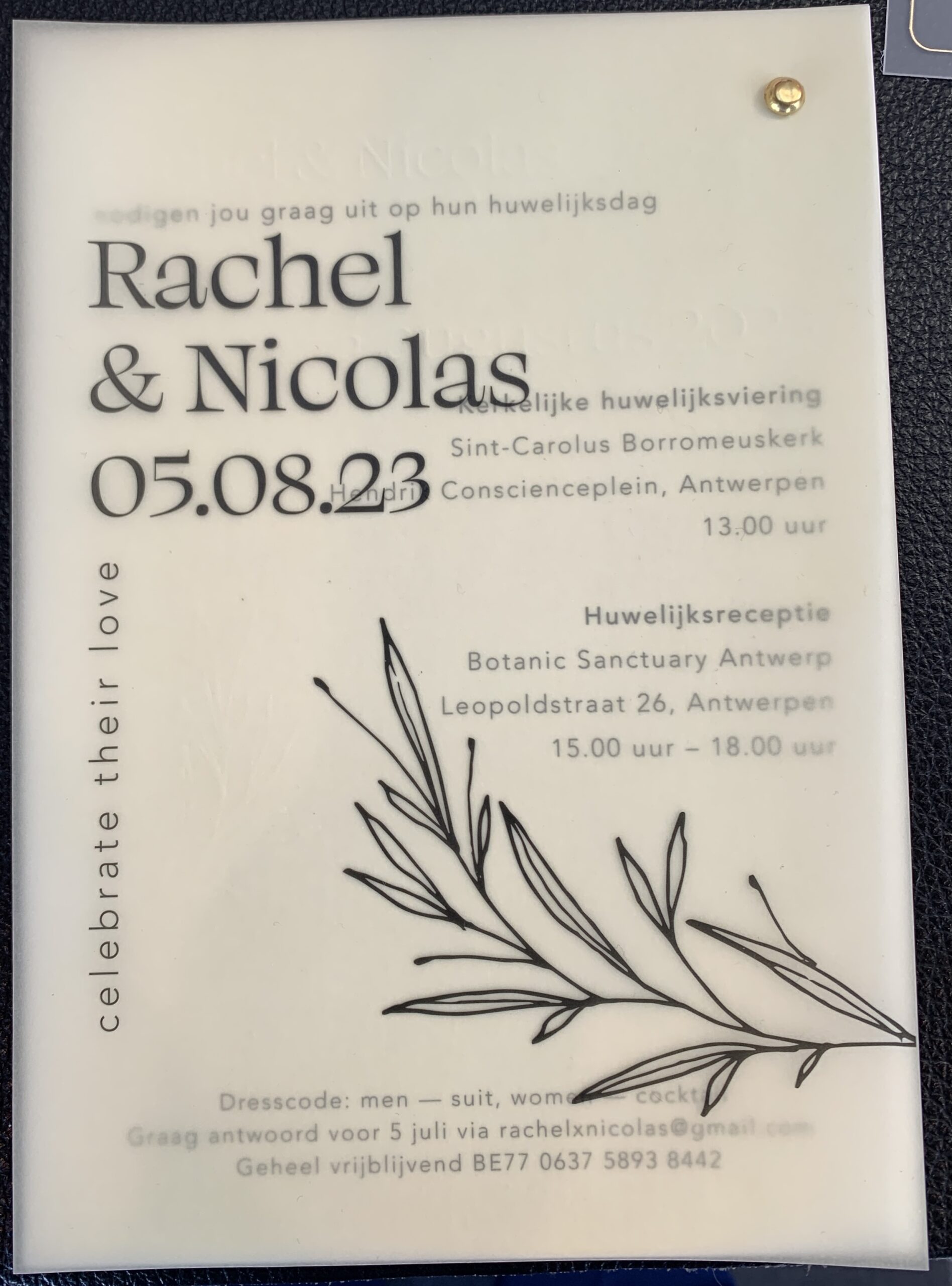 You are currently viewing Rachel & nicolas